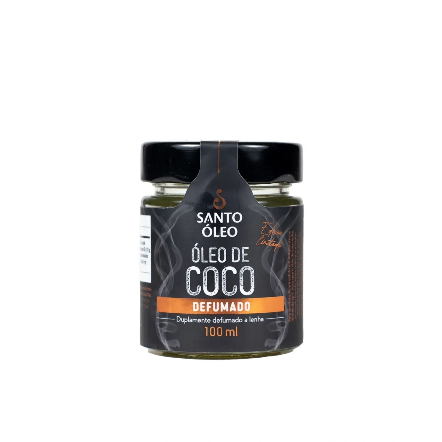 Óleo Coco Defumado Santo Óleo - 6x100ml - Fardo