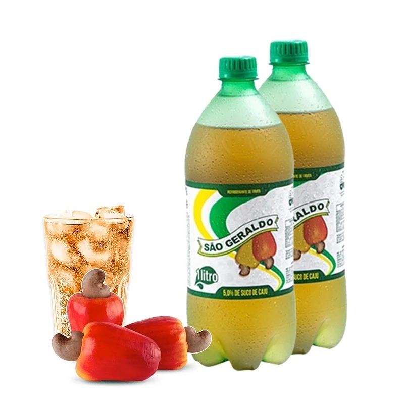 Refrigerante Cajuina São Geraldo - 6x1 litro