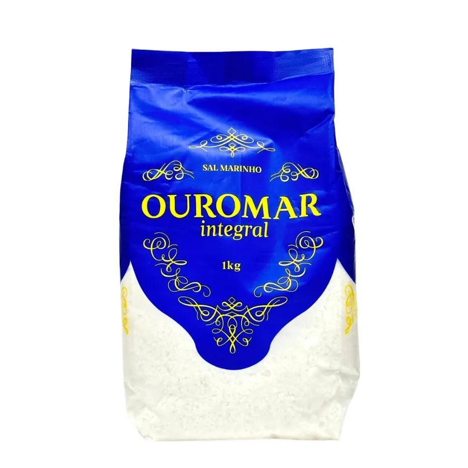 Sal Marinho Integral 10x1Kg - Ouromar