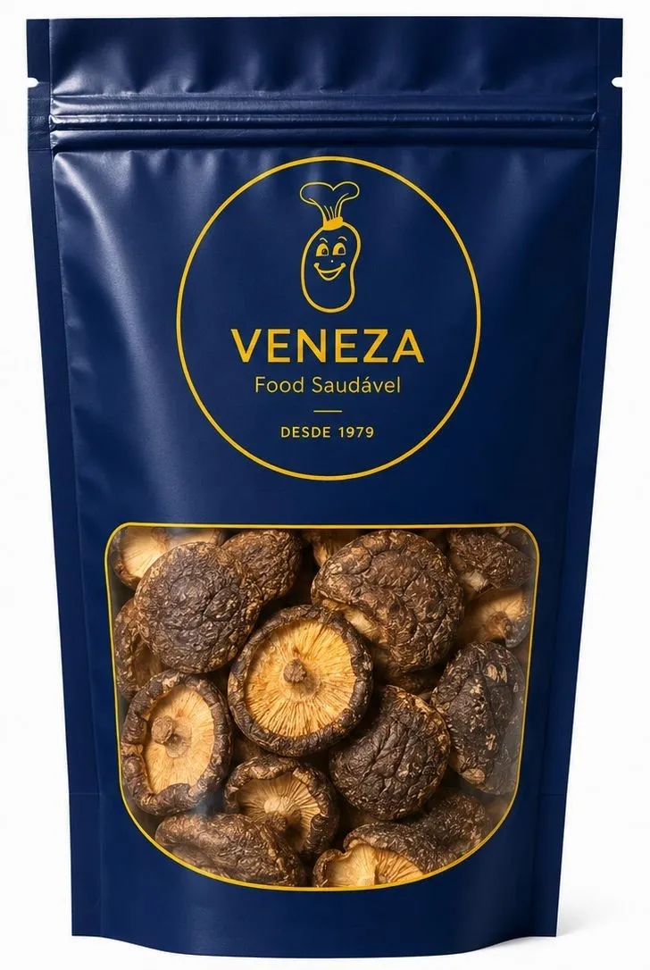 Shitake Chips ( Veneza Food Saudável ) 10x100 gramas - Caixa