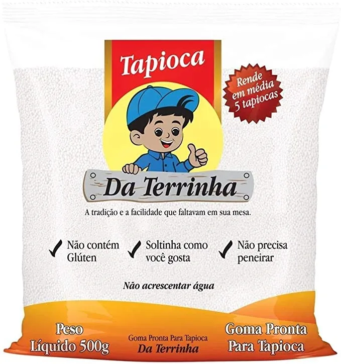 Tapioca Massa Pronta da Terrinha - 24x500 - Fardo