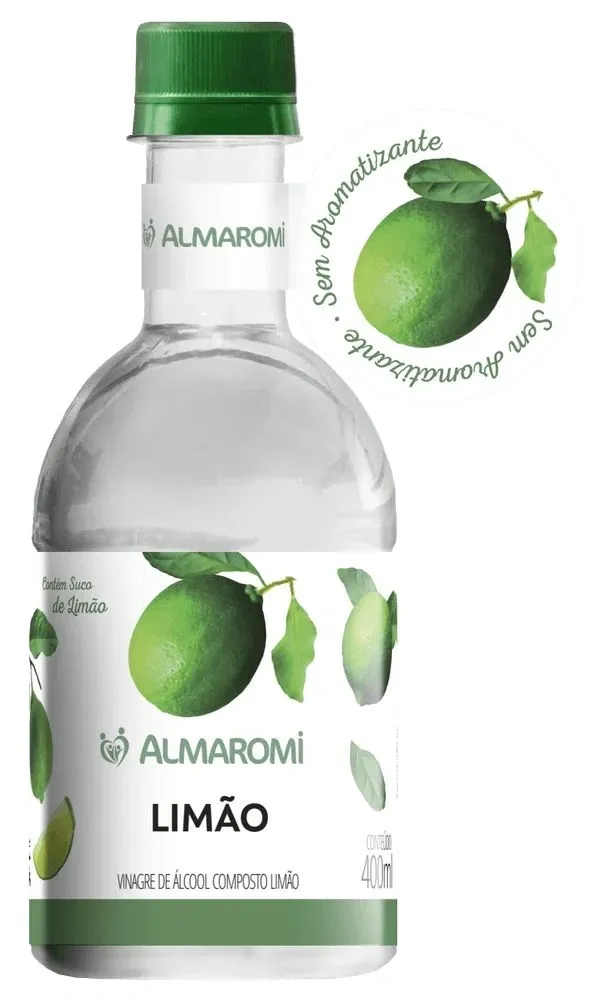 VINAGRE DE ALCOOL COMPOSTO LIMÃO 12x400ML - CAIXA