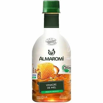 Vinagre de Mel Orgânico Almaromi 12x 400ml - Caixa