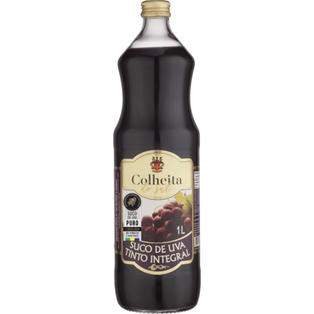 Suco Uva Tinto Colheita Sul - 12x1 Litro - Caixa
