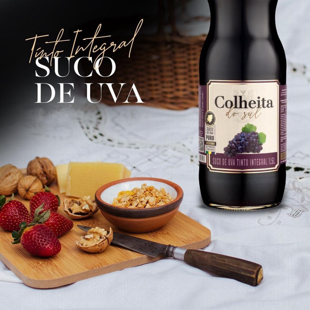 Suco Uva Tinto Colheita Sul - 6x1,5 Litro - Caixa