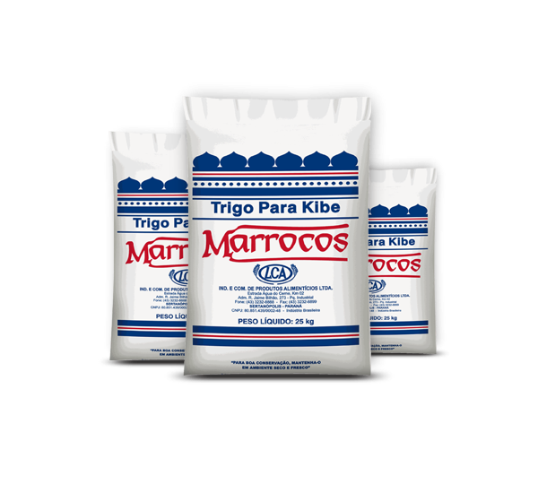 Trigo para kibe Marrocos - 25 Kg - Saca