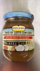 Doce de leite com coco zero açúcar 210g
