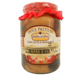 Doce de leite com morango 650g