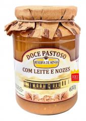 Doce de leite com nozes 650g