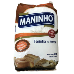 Farinha de arroz branco