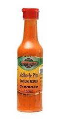 Molho de pimenta carolina reaper (garrafa 150g)