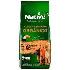 Açúcar demerara orgânico   native