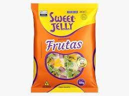 Balas de agar-agar frutas 200g sweet jelly