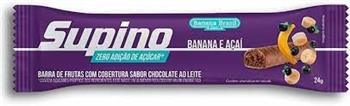 Banana e açai chocolate ao leite zero 24g supino