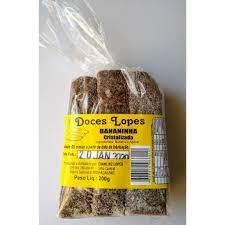 Bananada cristalizada 200g
