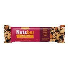 Barra castanhas e frutas 25g nutsbar