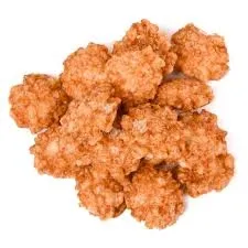 Biscoito de arroz cebola e salsa