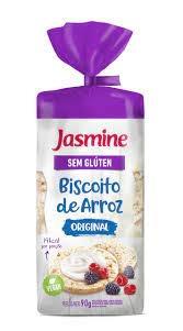 Biscoito de arroz original 90g jasmine