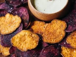 Chips de batata doce