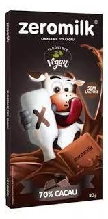 Chocolate zeromilk 70% cacau 80g