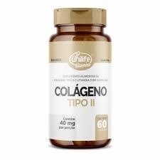 Colágeno tipo 2 40mg unilife 60 cápsulas