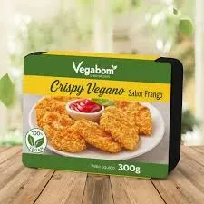 Crispy vegano sabor frango -   vegabom