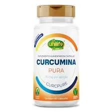 Curcumina pura unilife 60 cápsulas