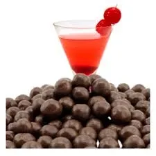 Drageado de chocolate sabor cereja