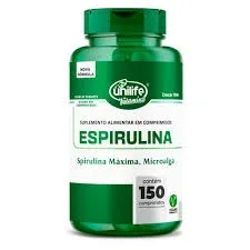 Espirulina unilife 150 cápsulas