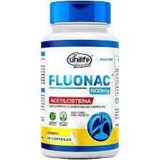 Fluonac 600mg unilife 30 cápsulas