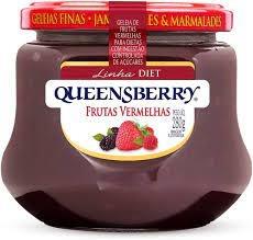 Geleia de frutas vermelhas diet 280g queensberry