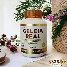 Geleia real com vitaminas a,c,e + biotina 60cps