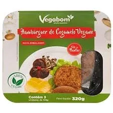 Hambúrguer de cogumelo vegabom 320g