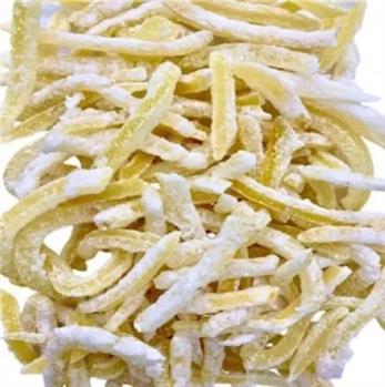 Limão siciliano tiras cristalizado 5kg