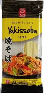 Macarrão para yakissoba largo 500g