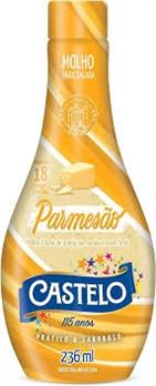 Molho para salada parmesão 236ml castelo