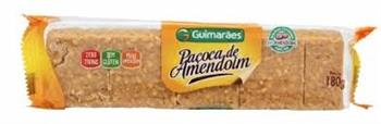 Paçoca de amendoim 180g guimarães