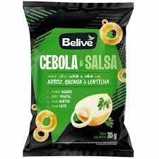 Snack cebola e salsa 35g belive