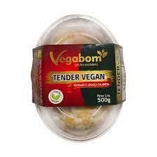 Tender vegan recheado com linguiça calabresa 500g vegabom