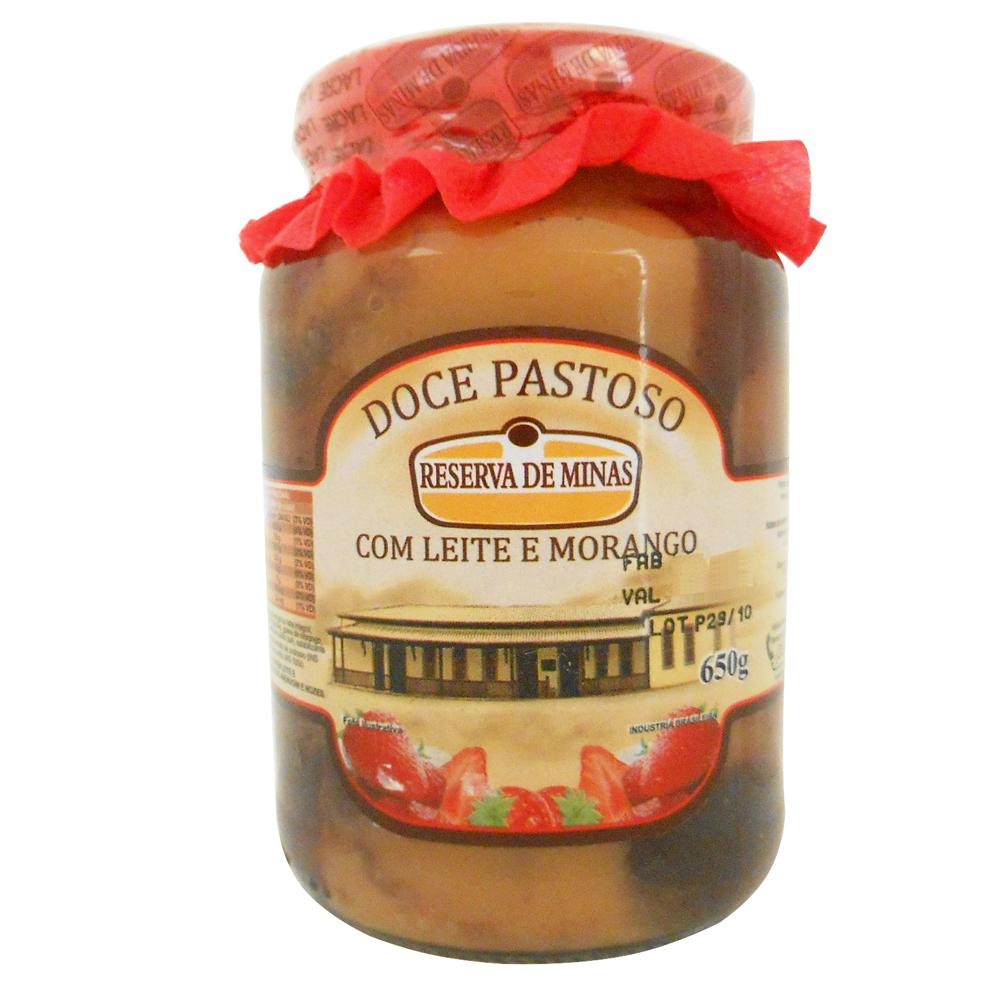 Doce de leite com morango 650g