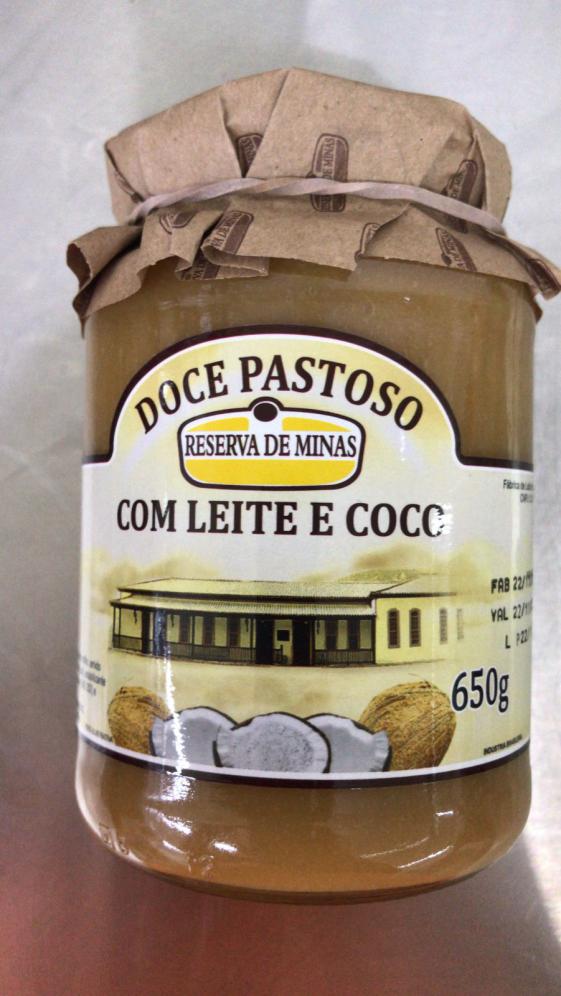 Doce de leite e coco 650g