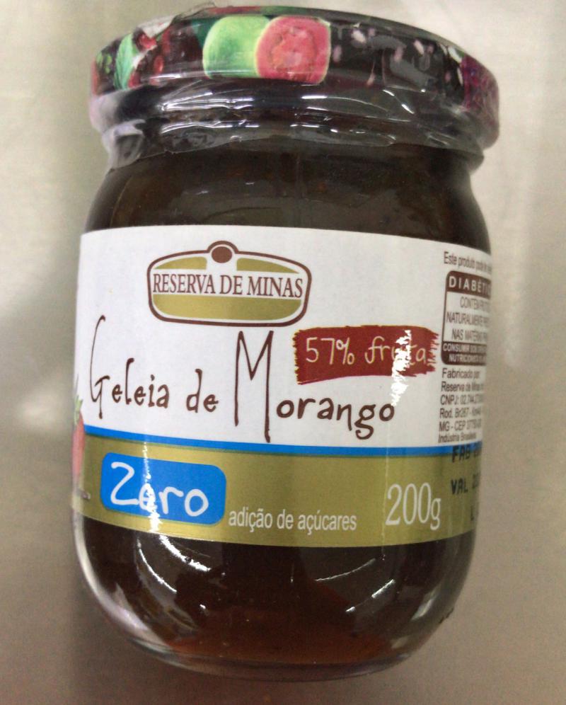 Geleia de morango zero açucar 200g
