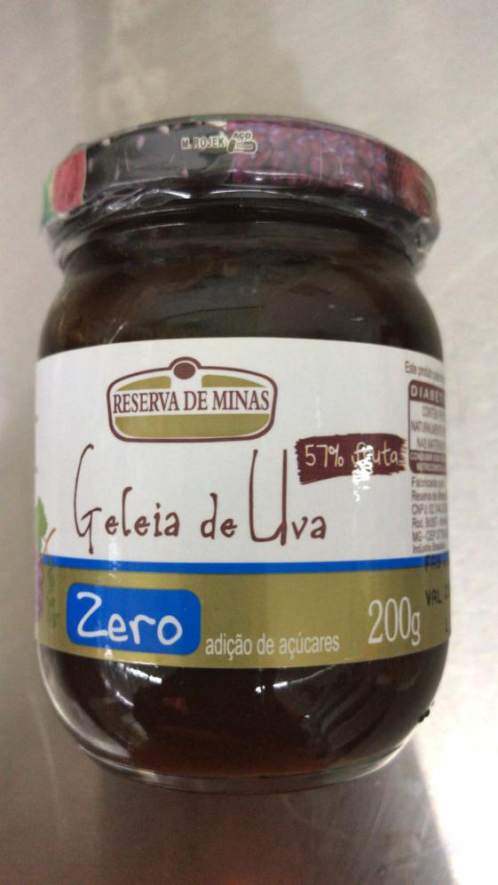 Geleia de Uva Orgânica Sem Açúcar (200g) - Fresh Orgânicos