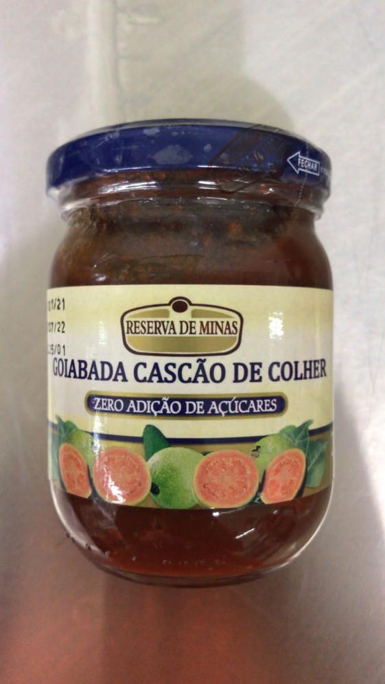 Goiabada cascão de colher zero açucar 210g