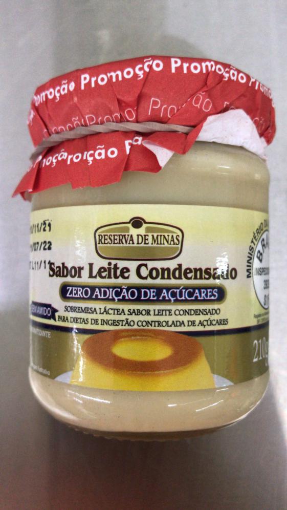 Leite condensado zero açúcar 210g