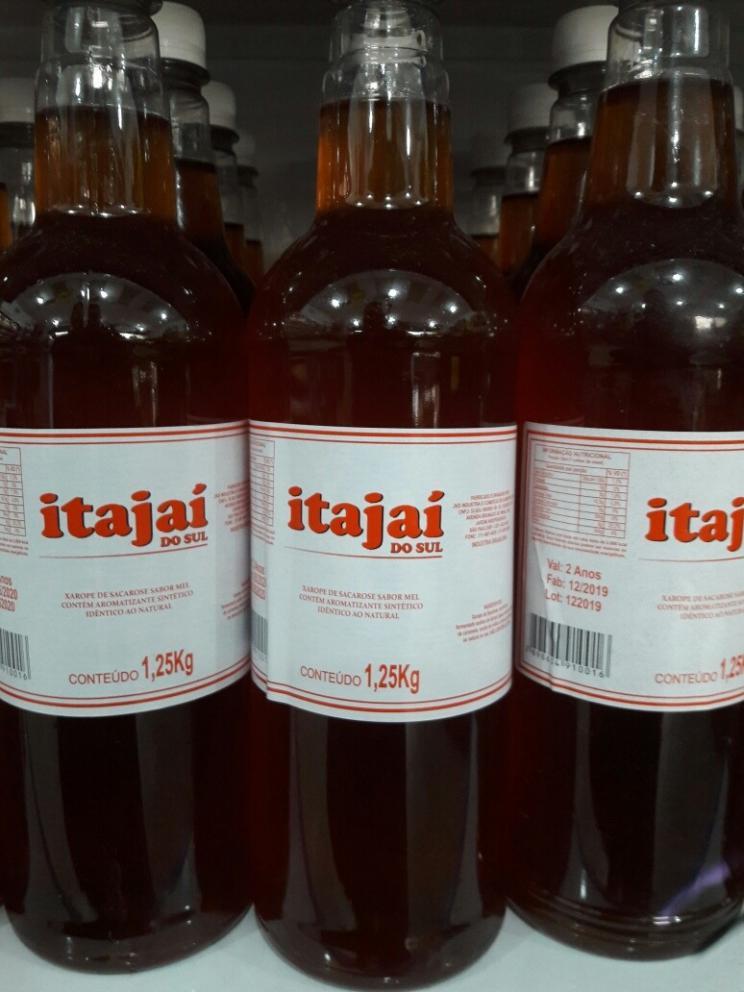 Xarope de sacarose sabor mel itajaí 1.250 l