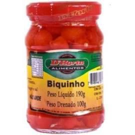 Pimenta biquinho (garrafa 190g)