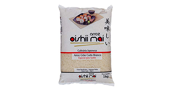Arroz oishii mai grão curto 1k