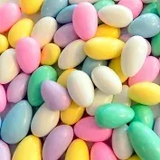 Amendoas confeitadas coloridas