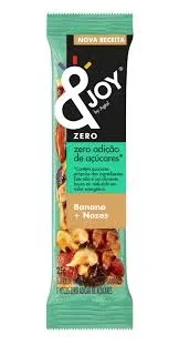 Barra de banana e nozes zero 25g